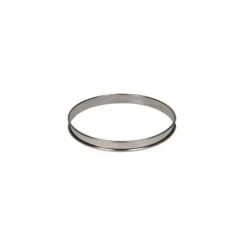Gobel lage open taartring h 2,7 cm ø 18 cm met rolranden