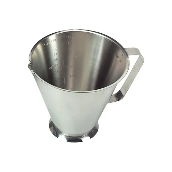 Gobel maatbeker 1 liter rvs
