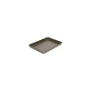 Gobel quichevorm met uitneembare bodem 29 x 20,5 cm staal bruin
