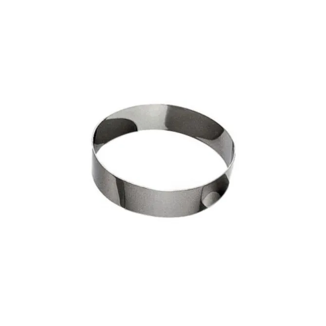 Gobel taartring rond ø 14 x 4,5 cm rvs