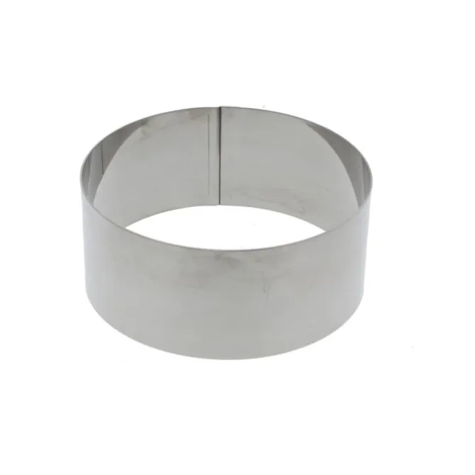 Gobel taartring rond ø 14 x 6 cm rvs