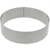 Gobel taartring rond ø 22 x 6 cm rvs