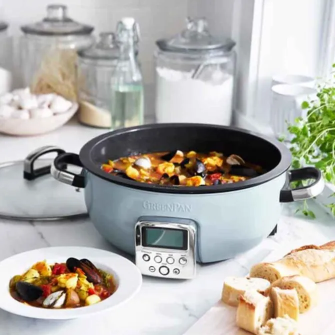 Greenpan Omni Cooker 5,6 liter Blue Haze