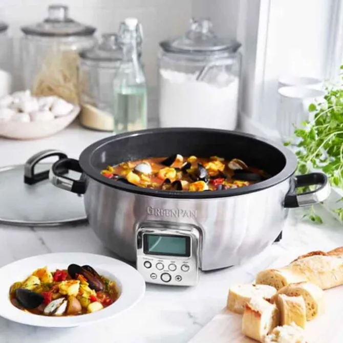 Greenpan Omni Cooker 5,6 liter Stainless Steel