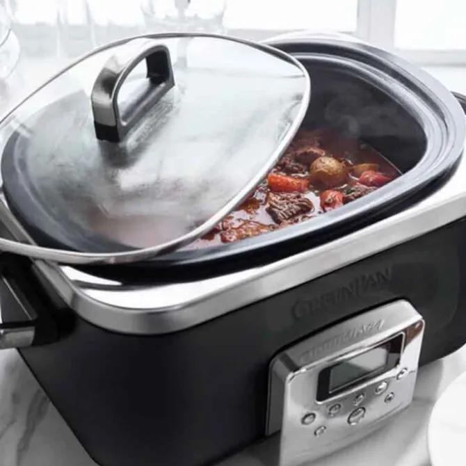 Greenpan Slowcooker 6 liter Black