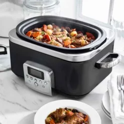 Greenpan Slowcooker 6 liter Black