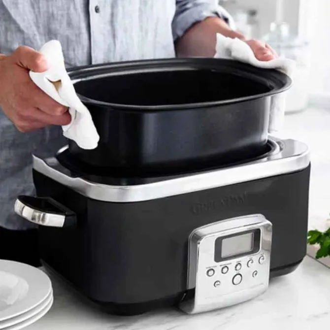 Greenpan Slowcooker 6 liter Black