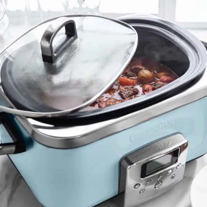 Greenpan Slowcooker 6 liter Blue Haze