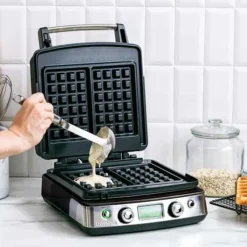 Greenpan wafelijzer Black