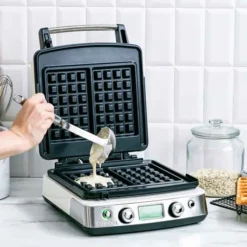 Greenpan wafelijzer Cream