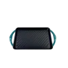 1821 grillplaat 33 x 22 cm gietijzer Gradient Teal