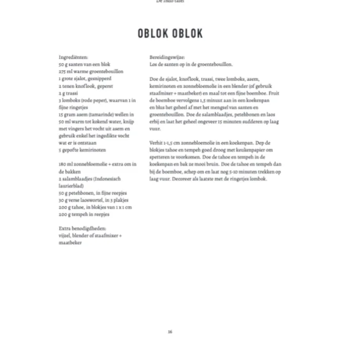 Groente menu's - Niven Kunz