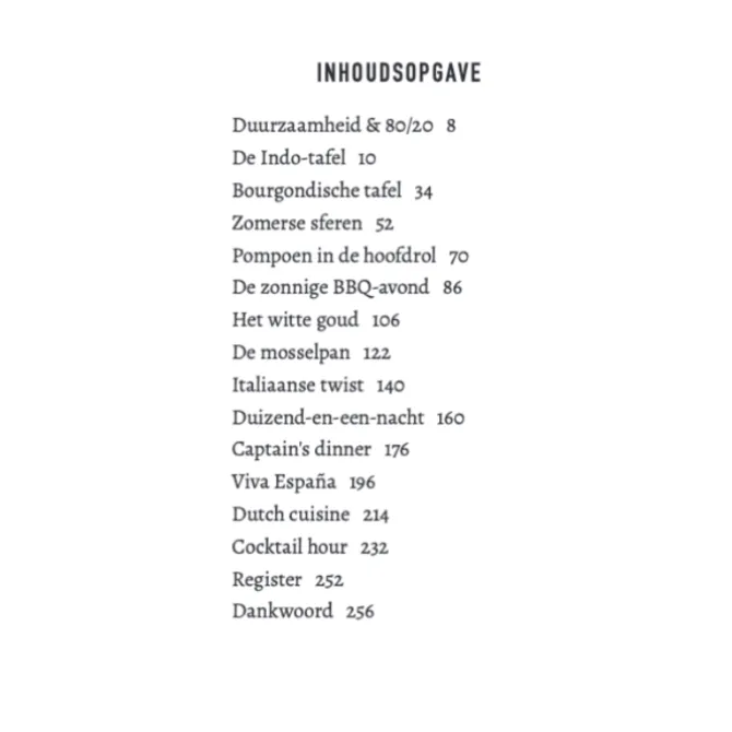 Groente menu's - Niven Kunz