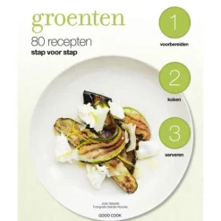 1-2-3 Groenten, 80 recepten stap voor stap