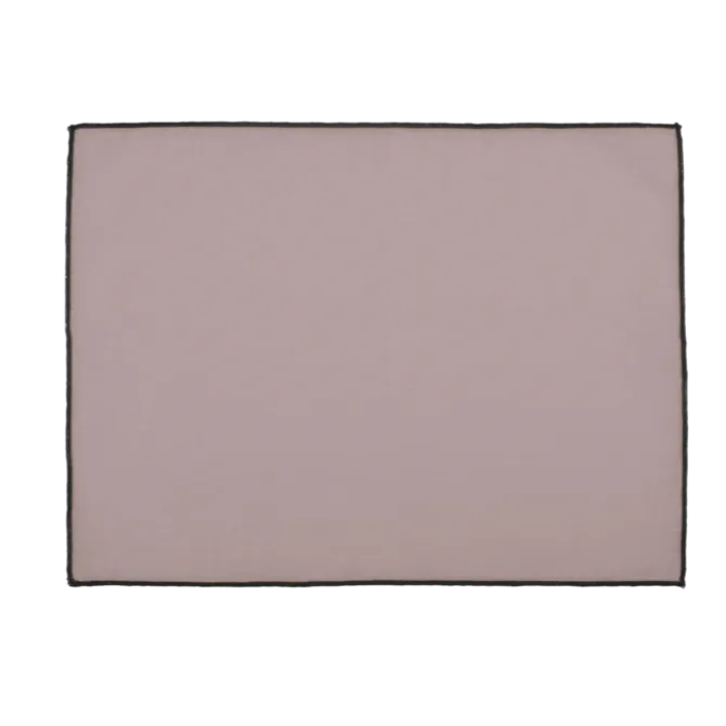 Haomy Borgo placemat 35 x 48 cm linnen Duifgrijs