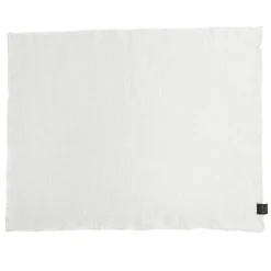 Haomy California placemat 34 x 45 cm viscose linnen wit