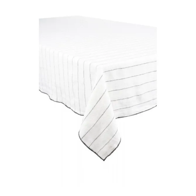 Haomy Calvi tafelkleed 170 x 250 cm linnen wit