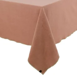 Haomy Corte tafelkleed 160 x 160 cm mokka