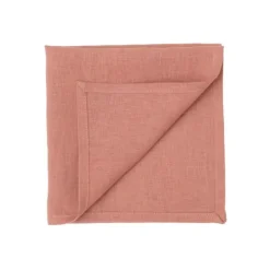 Haomy Pise servet 40 x 40 cm 100% linnen mokka