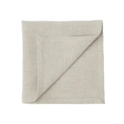 Haomy Pise servet 40 x 40 cm 100% linnen naturel