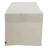 Haomy Pise tafelloper 48 x 160 cm 100% linnen naturel
