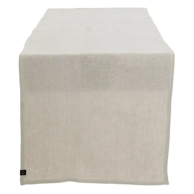 Haomy Pise tafelloper 48 x 160 cm 100% linnen naturel