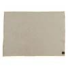 Haomy Verone placemat 35 x 45 cm naturel met bruine rand