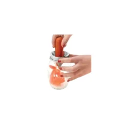 Happy Tappi voorraadpot met spirelli 500 ml glas rvs