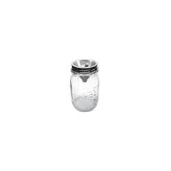 Happy Tappi voorraadpot met spirelli 500 ml glas rvs