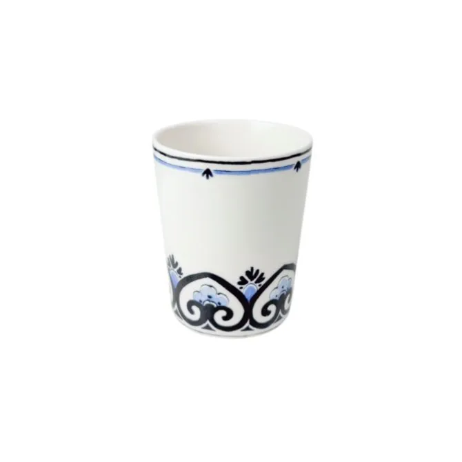 Heinen Delfts Blauw Baroque Amoret mok 220 ml