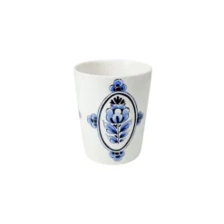 Heinen Delfts Blauw Baroque Cartouche mok 220 ml