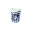 Heinen Delfts Blauw Baroque Rocaille mok 220 ml
