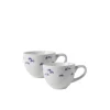 Heinen Delfts Blauw De Blauwe Fiets mok 90 ml keramiek 2 stu