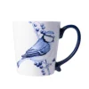 Heinen Delfts Blauw Pimpelmees mok