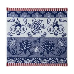 Heinen Delfts Blauw The Heritage Zeven Rozen handdoek