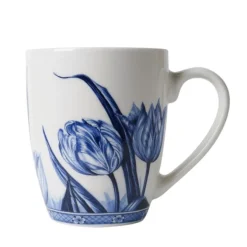 Heinen Delfts Blauw Tulp theemok