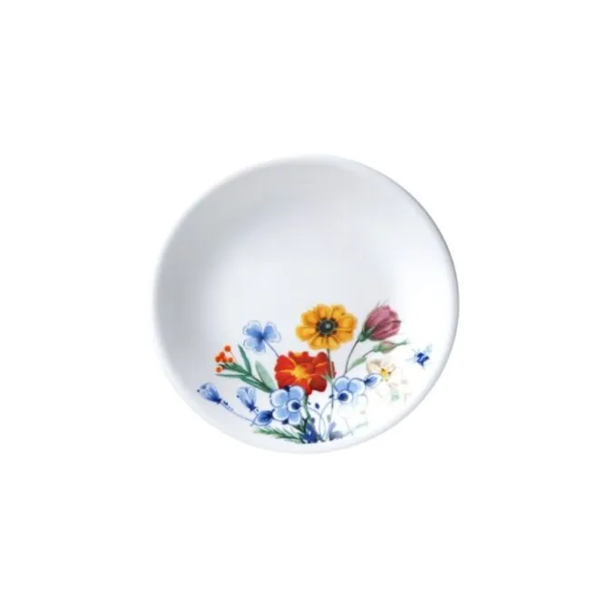 Heinen Delfts Blauw Wildbloemen gebaksbord ø 12 cm porselein