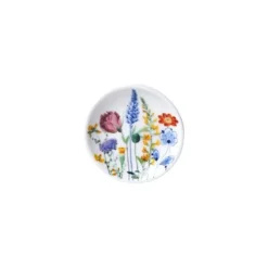 Heinen Delfts Blauw Wildbloemen theezakjeshouder ø 7 cm pors