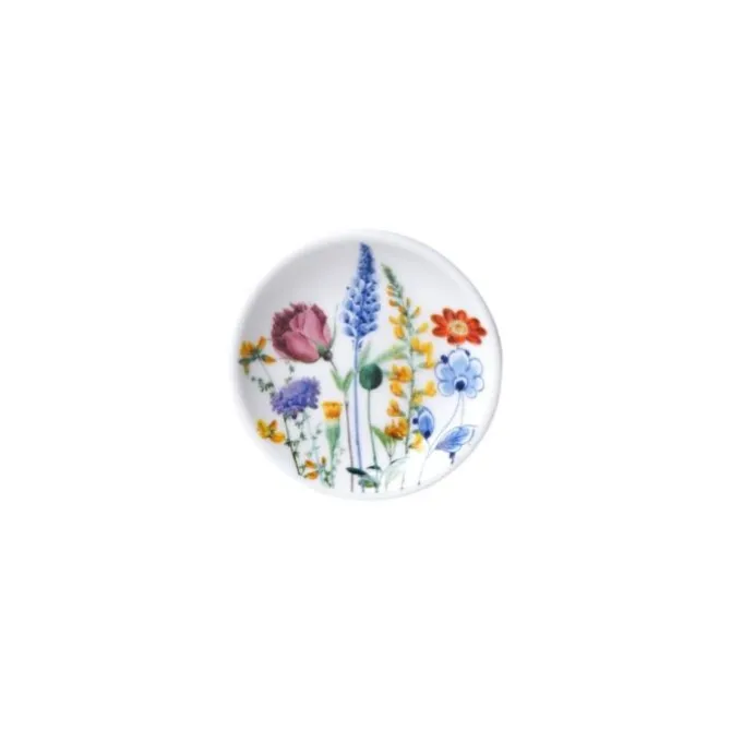 Heinen Delfts Blauw Wildbloemen theezakjeshouder ø 7 cm pors