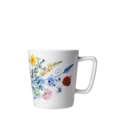 Heinen Delfts Blauw Wildbloemen Bloementuintje mok 145 ml