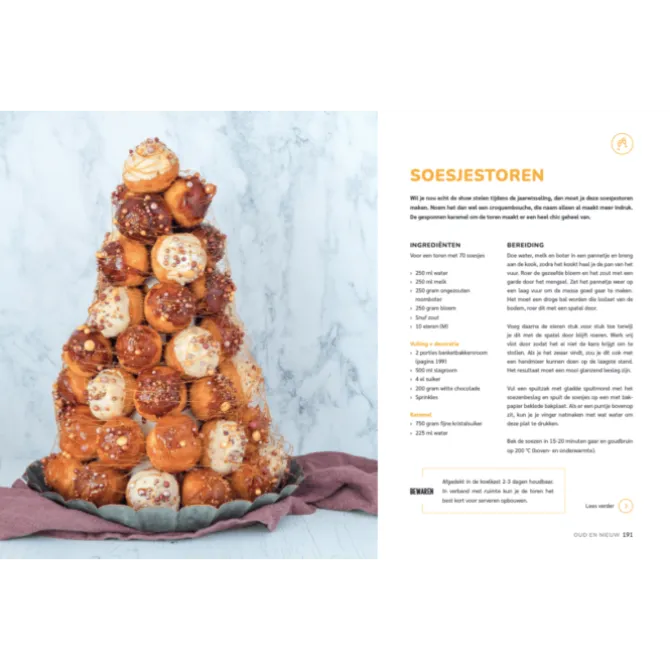 Het Laura's Bakery Feestdagen Bakboek