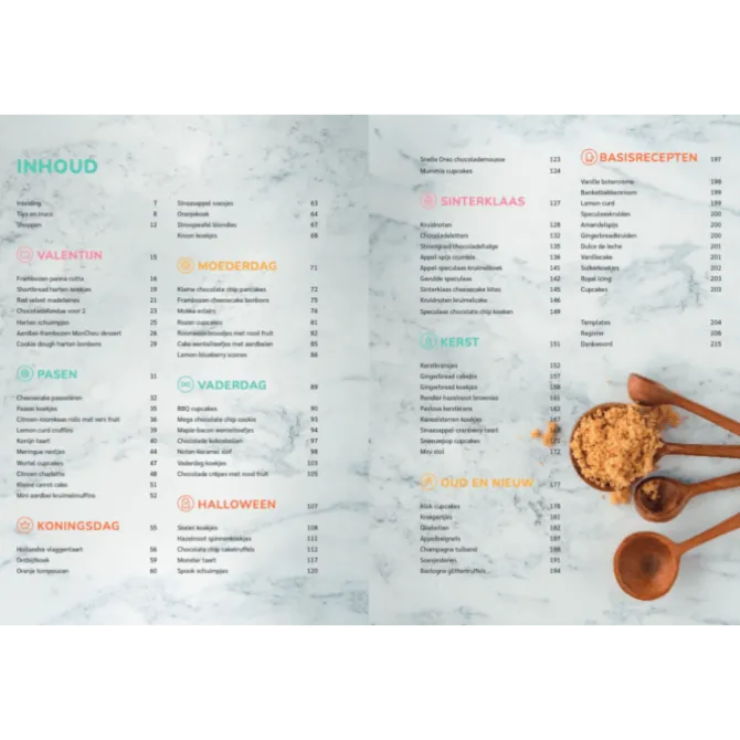 Het Laura's Bakery Feestdagen Bakboek