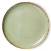 HK Living Chef Ceramics ACE7147 dinerbord ø 26 cm aardewerk Moss Green