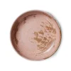 HK Living Chef Ceramics ACE7139 diep bord ø 21,5 cm aardewerk Rustic Pink