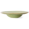 HK Living Chef Ceramics ACE7136 pastabord ø 28,5 cm aardewerk Moss Green
