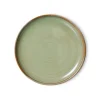 HK Living Chef Ceramics ACE7150 side plate ø 20 cm aardewerk Moss Green