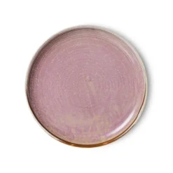 HK Living Chef Ceramics ACE7149 side plate ø 20 cm aardewerk Rustic Pink