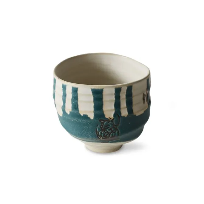 HK Living KCT0012 koffiekop ø 8 cm keramiek gedoopt
