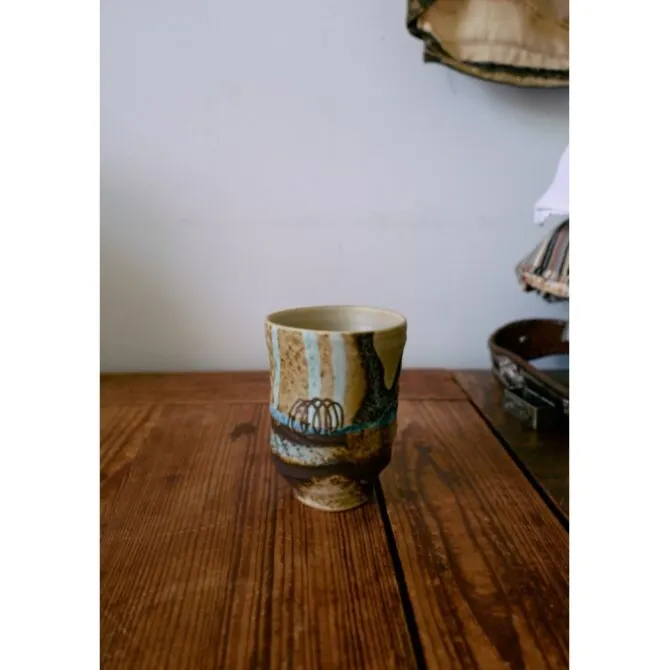 HK Living KCT0015 koffiekop ø 7,2 cm keramiek gekrast