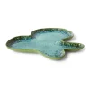 HK Living KCT0001 schelpbord 39,5 cm aardewerk